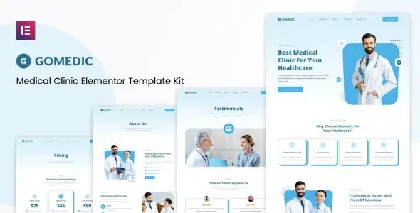 Gomedic – Medical Elementor Template Kit