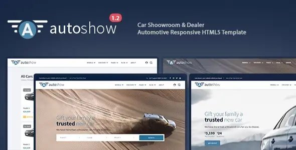 AutoShow – Car Shoowroom & Dealer Elementor Template Kit