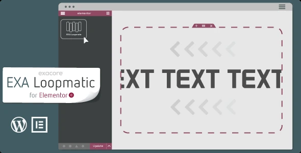 EXA Loopmatic – Spin Anything! (For Elementor)