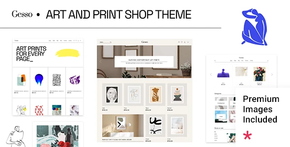 Gesso – Art & Print Shop WordPress Theme