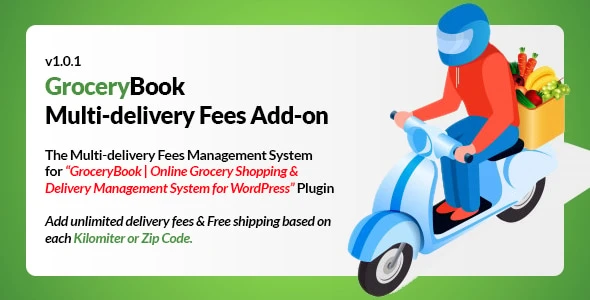 GroceryBook Multidelivery Fees Add-on