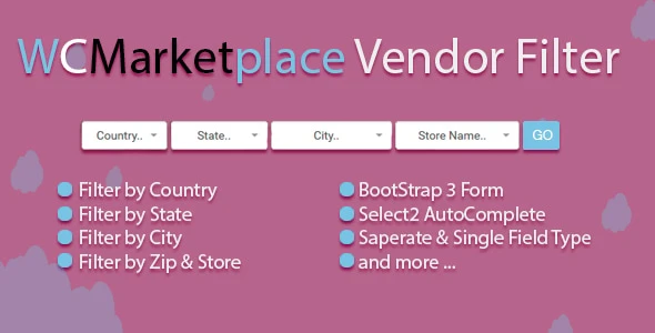 WC Marketplace Vendor Filter