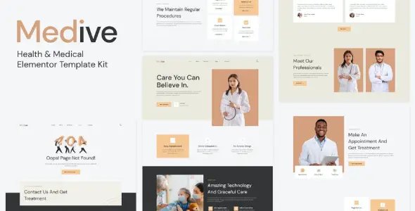 Medive – Health & Medical Elementor Template Kit
